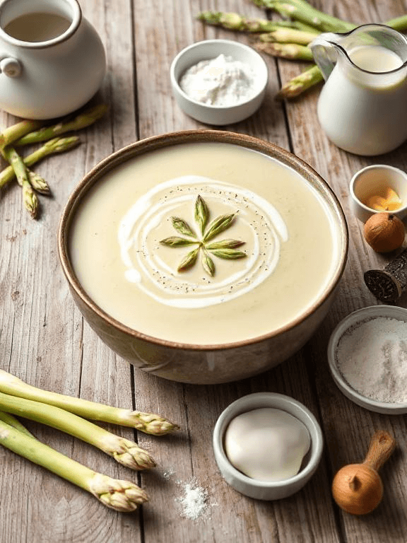 Cremige Spargelcremesuppe aus Spargelfond – Schnell & Lecker! - Schritt 6