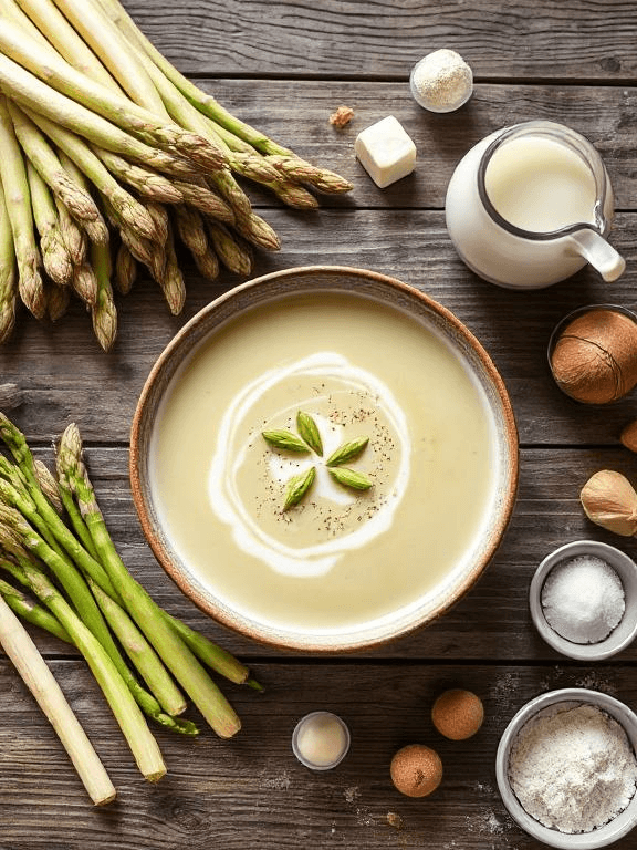 Cremige Spargelcremesuppe aus Spargelfond – Schnell & Lecker! - Schritt 1