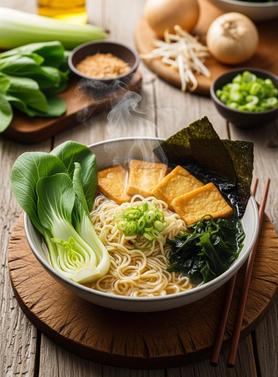 Klare Vegetarische Shio Ramen