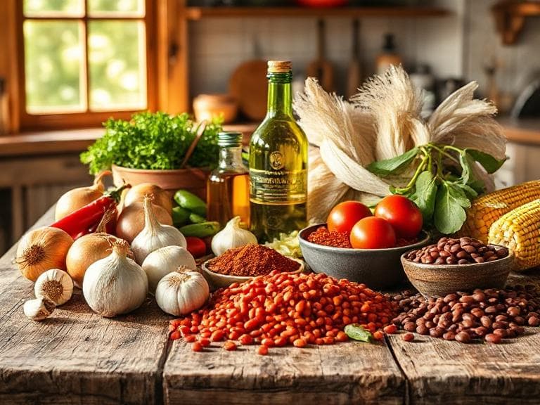 Zutaten für Herzhaftes Veganes Chili sin Carne mit Linsen