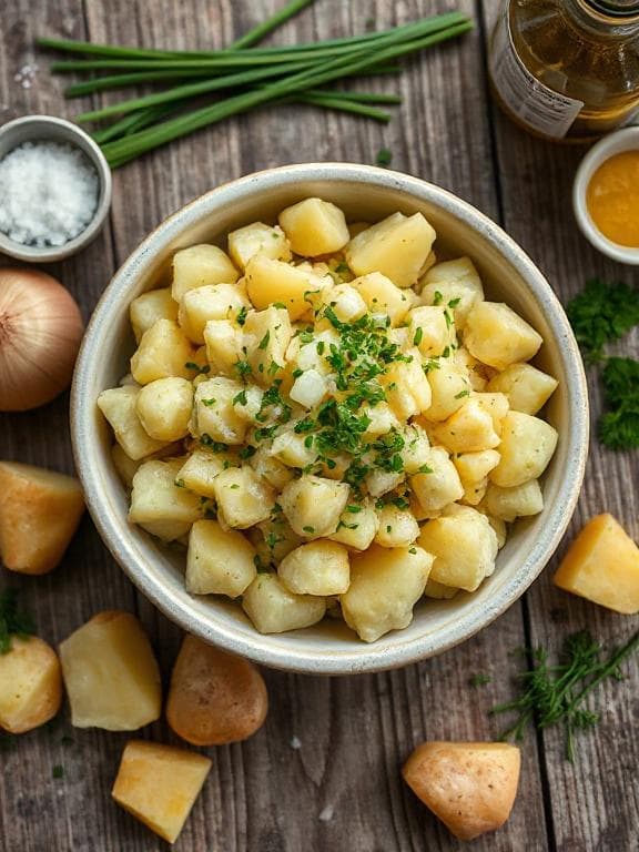 Omas Schwäbischer Kartoffelsalat mit Brühe - Schritt 1