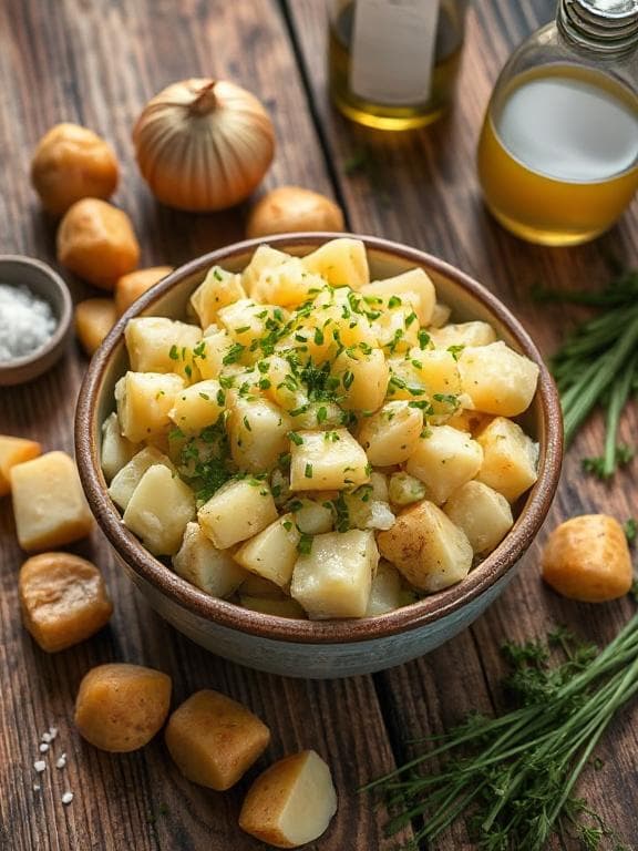 Omas Schwäbischer Kartoffelsalat mit Brühe - Schritt 3