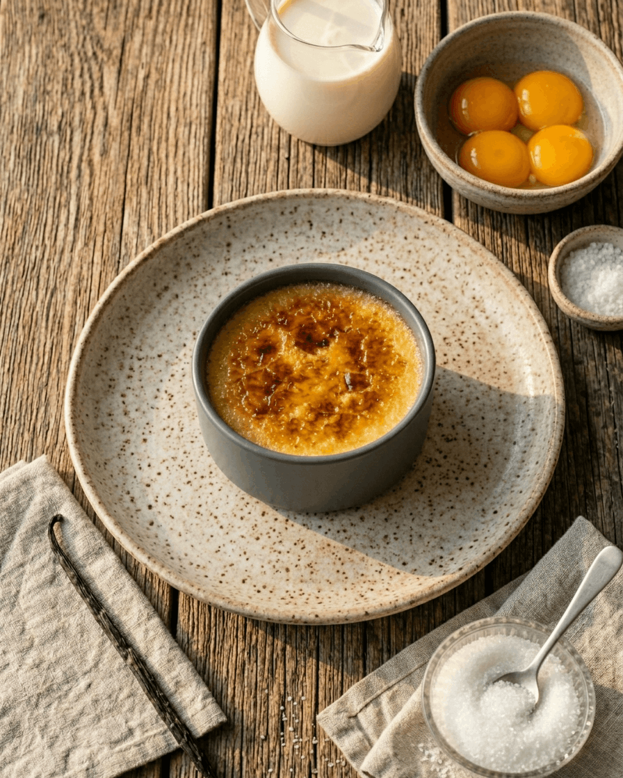 creme-brulee-knusprige-karamellkruste