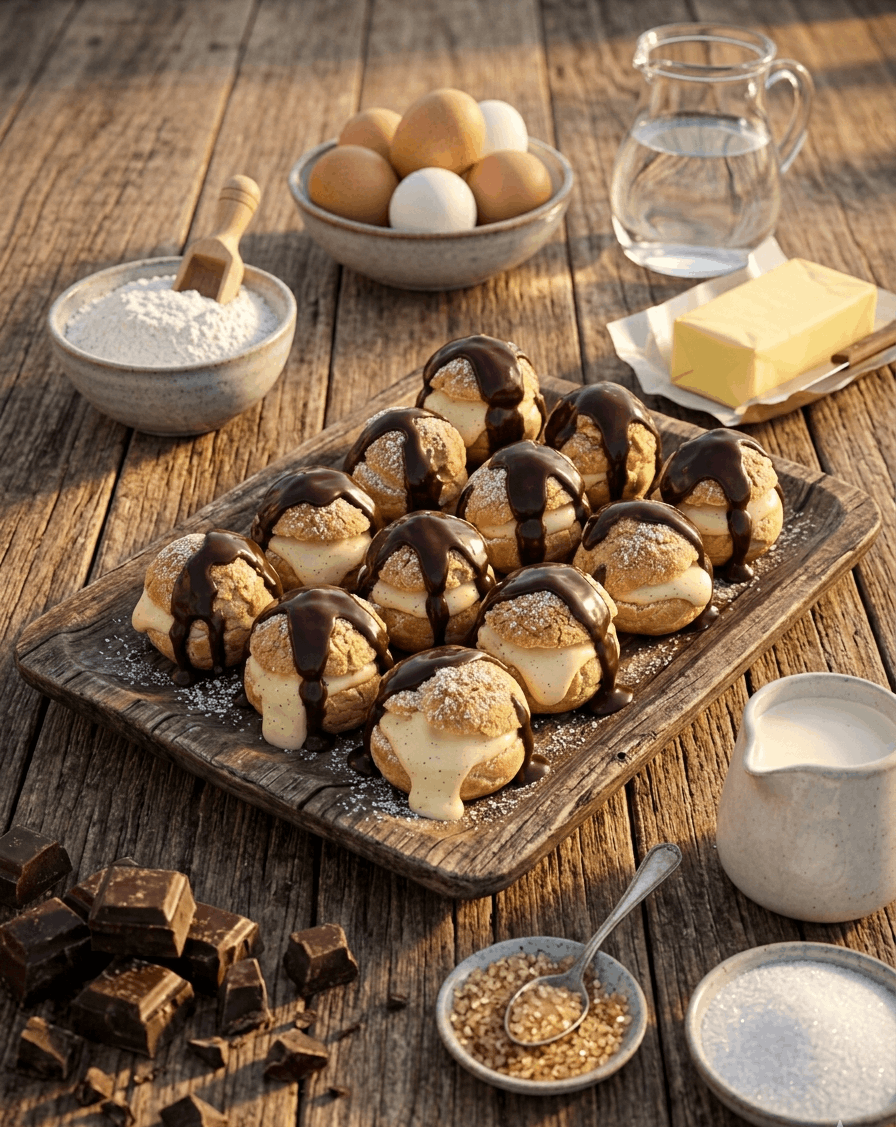 profiteroles