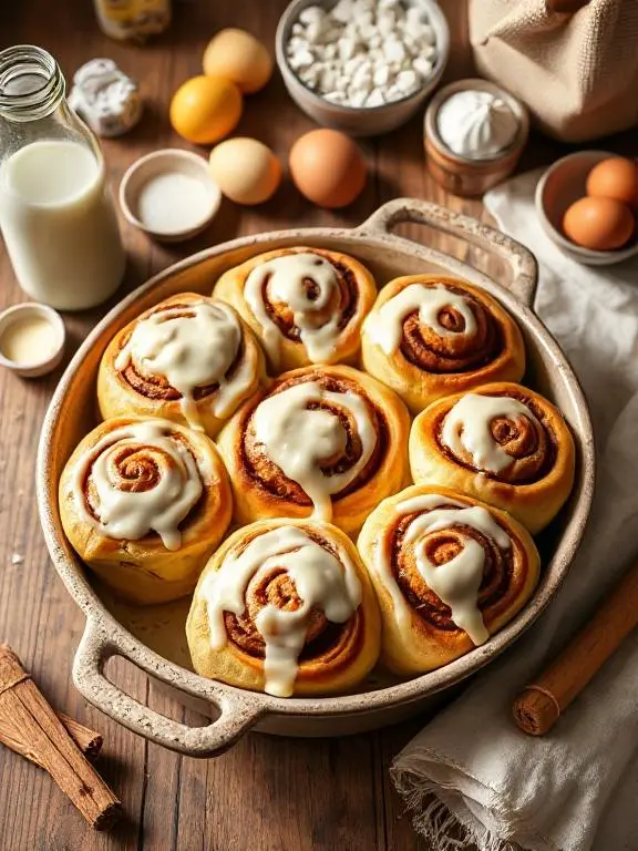 Die Besten Saftigen Zimtschnecken mit Frischkäse-Frosting (Original Hefeteig)