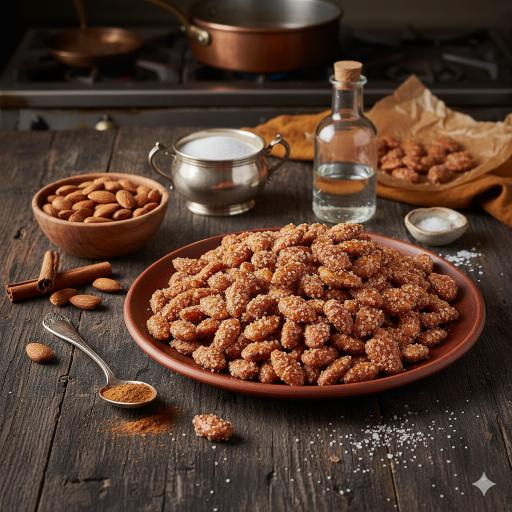 Original Gebrannte Mandeln Rezept: Einfach, schnell &amp; super knusprig