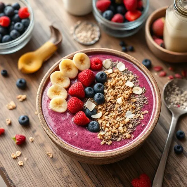 Beeren Smoothie Bowl