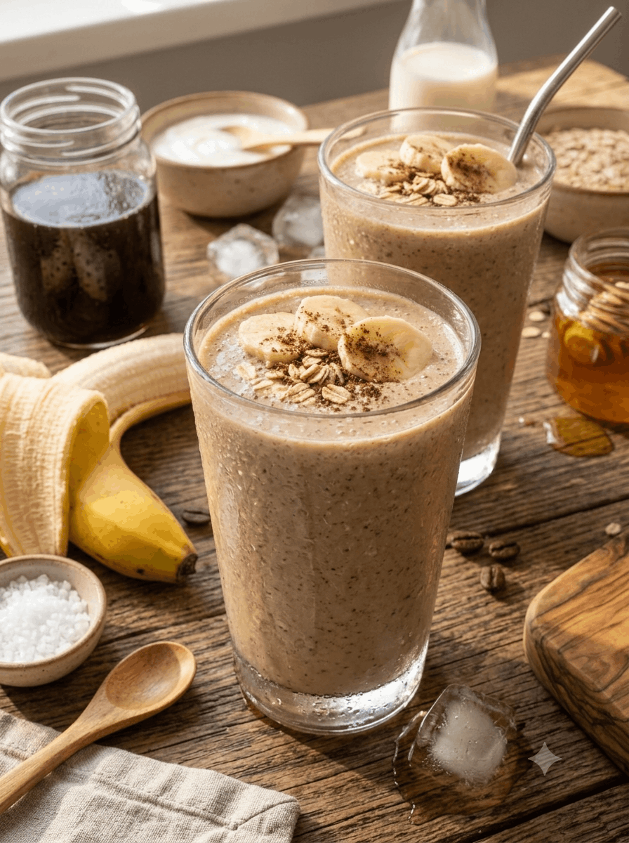 Kaffee-Bananen-Smoothie (Cold Brew Smoothie) - Schritt 1