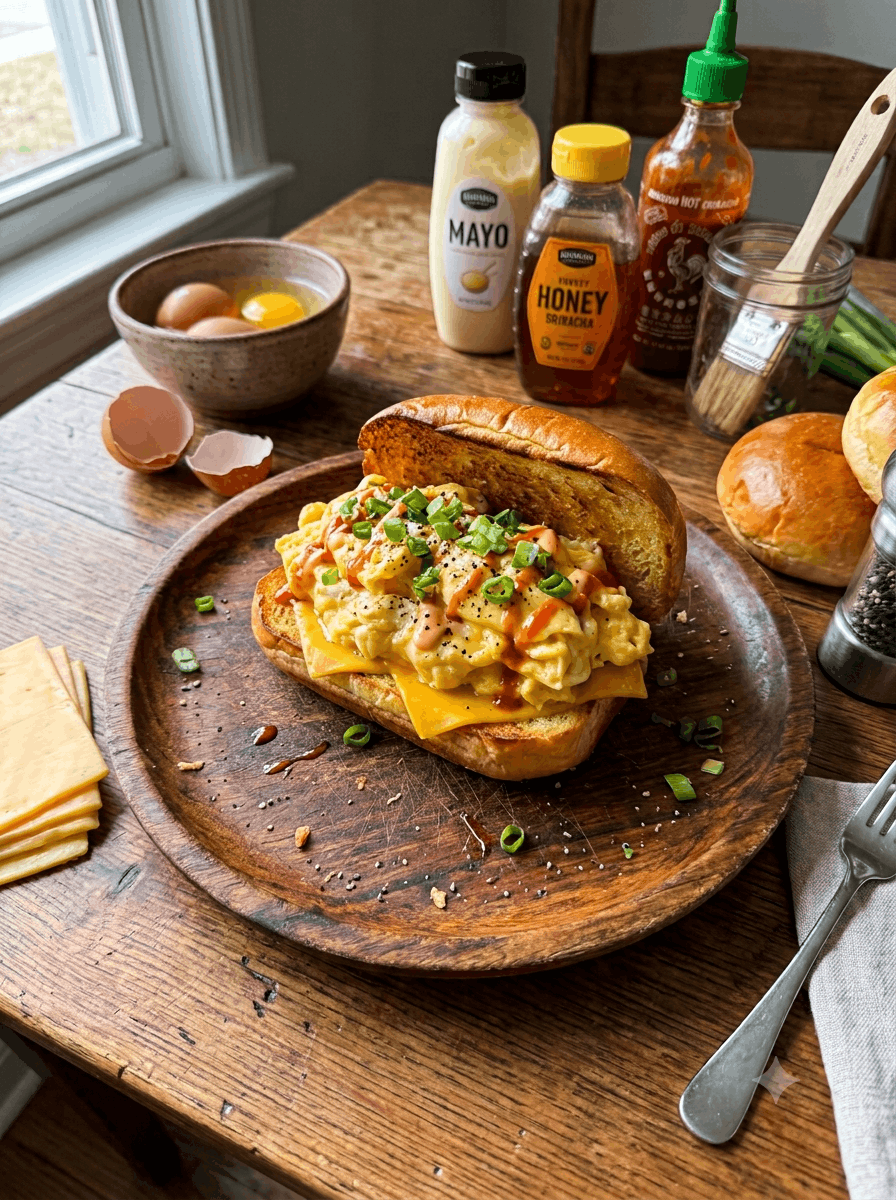 Egg Drop Sandwich - Schritt 2