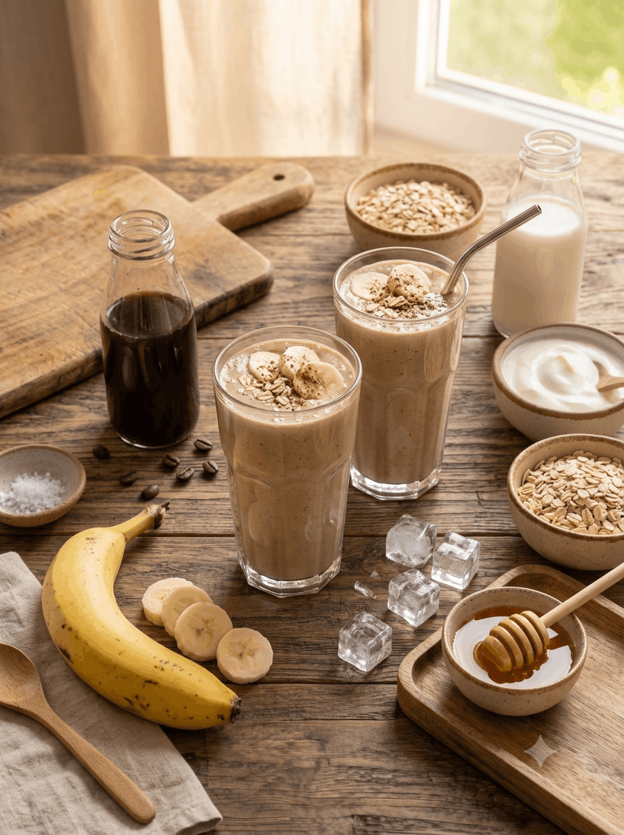 Kaffee-Bananen-Smoothie (Cold Brew Smoothie) - Schritt 4