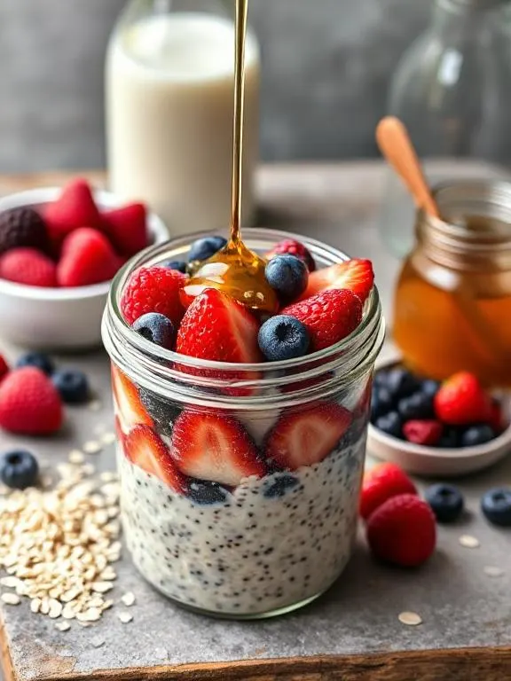 overnight-oats-mit-frischen-beeren