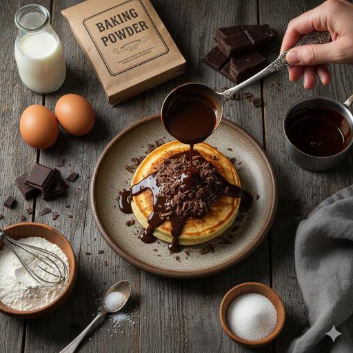 pancakes-stapel-schokolade