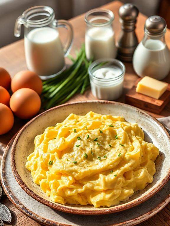 ruehrei-mit-schnittlauch-nahaufnahme