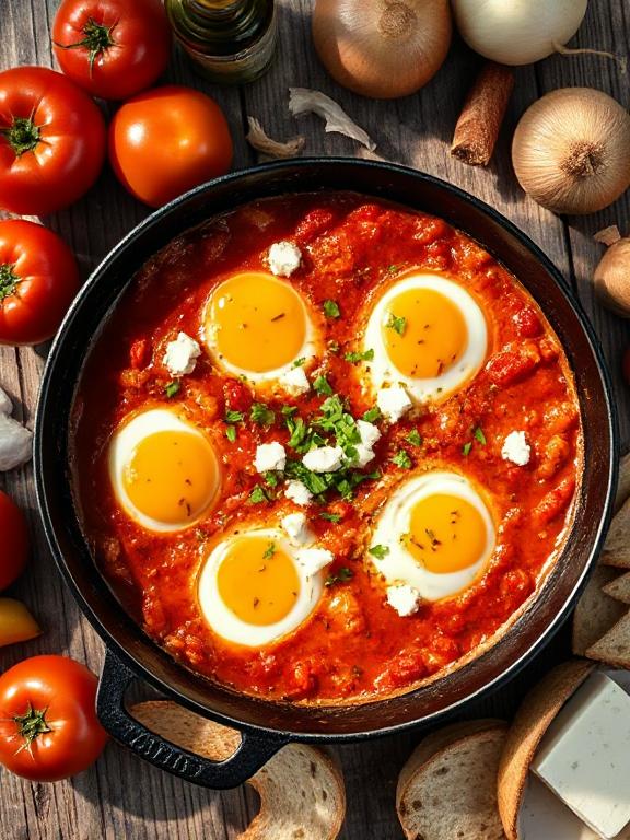 shakshuka-vegetarisch-mit-kreuzkuemmel-und-chili