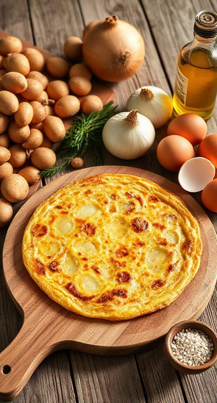 Klassische Spanische Tortilla de Patatas