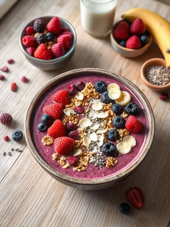 vegetarische-smoothie-bowl