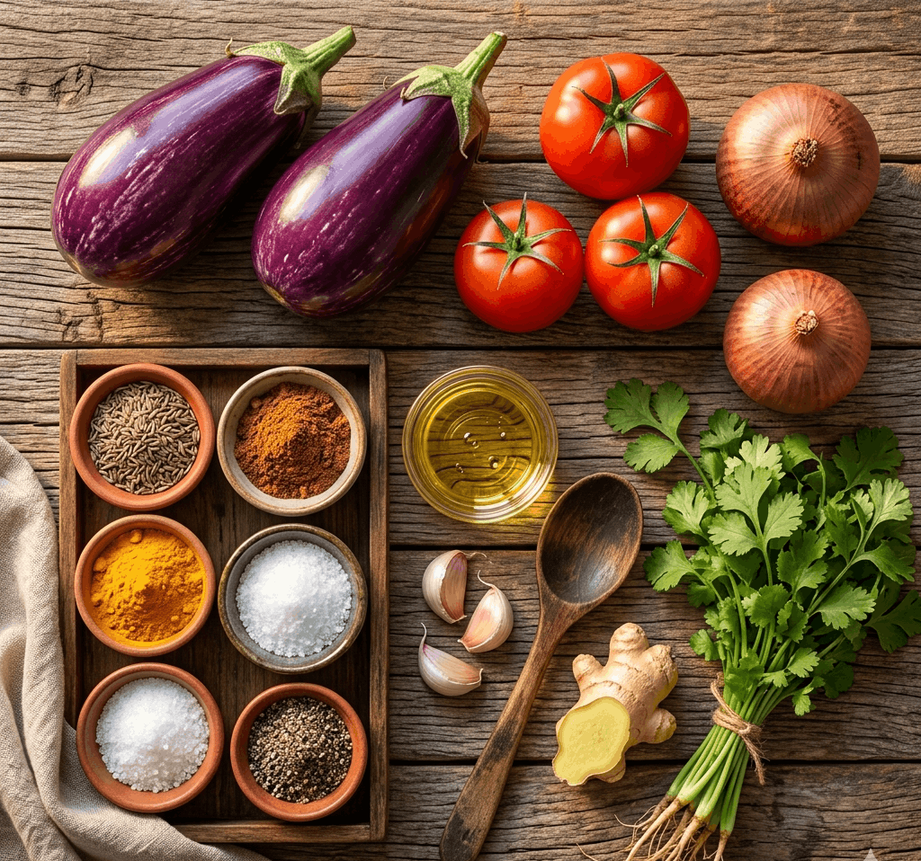 baingan-bharta-zutaten