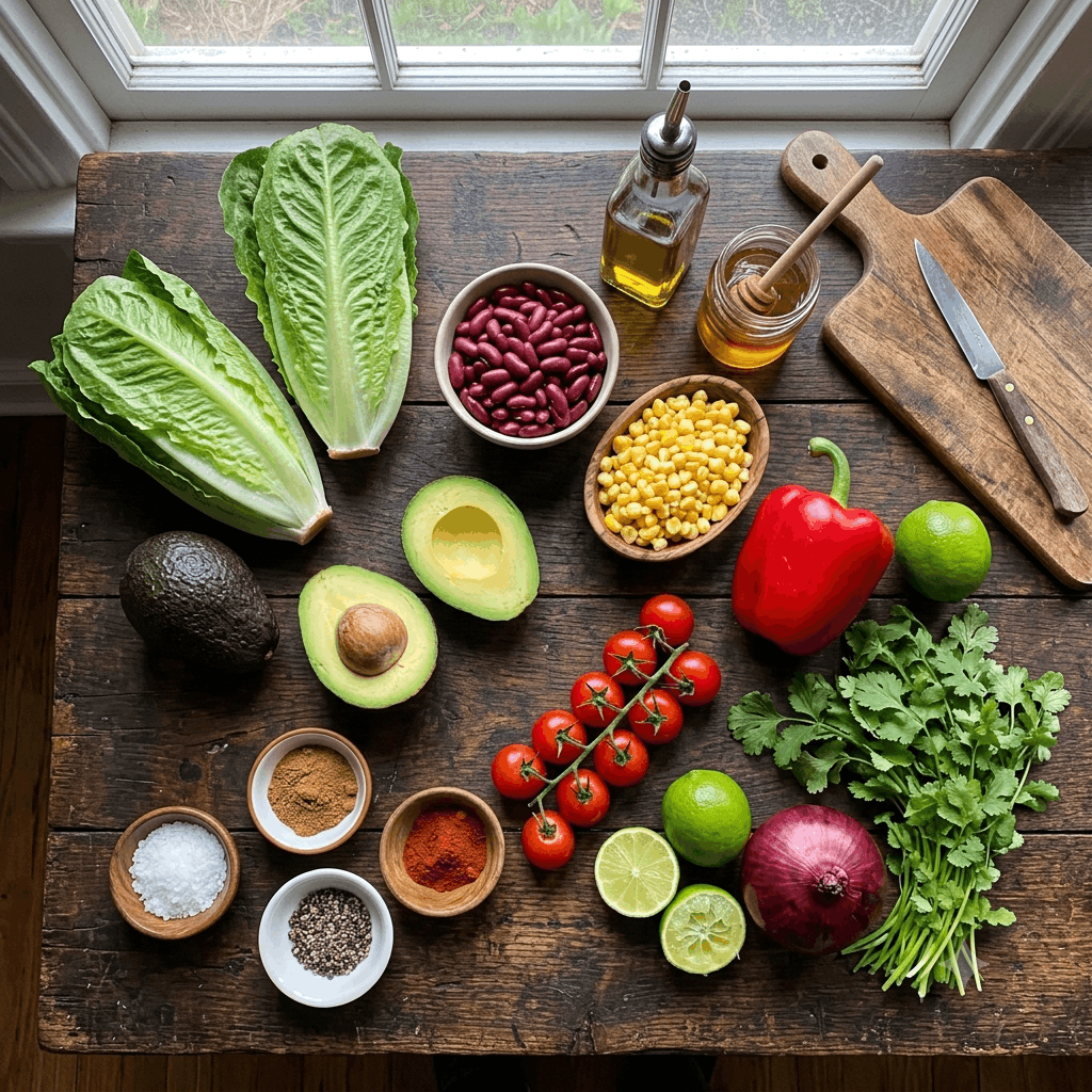 Zutaten für Fiesta-Salat