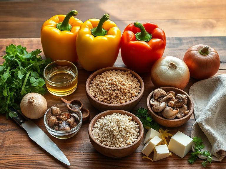 gefuellte-paprika-zutaten