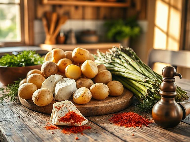kartoffel-spargel-blech-mit-ziegenkaese-zutaten