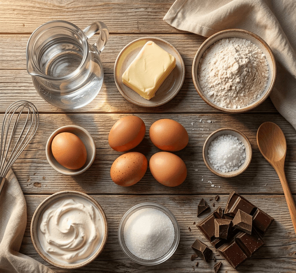 profiteroles-zutaten