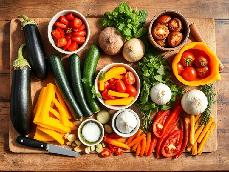 ratatouille-zutaten