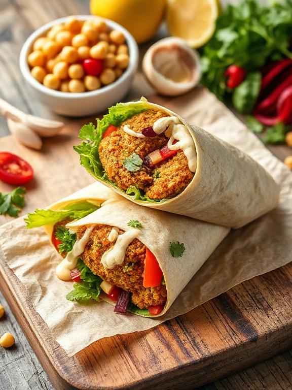 Dein unwiderstehlicher Falafel Wrap – orientalische Genüsse selbst gemacht!