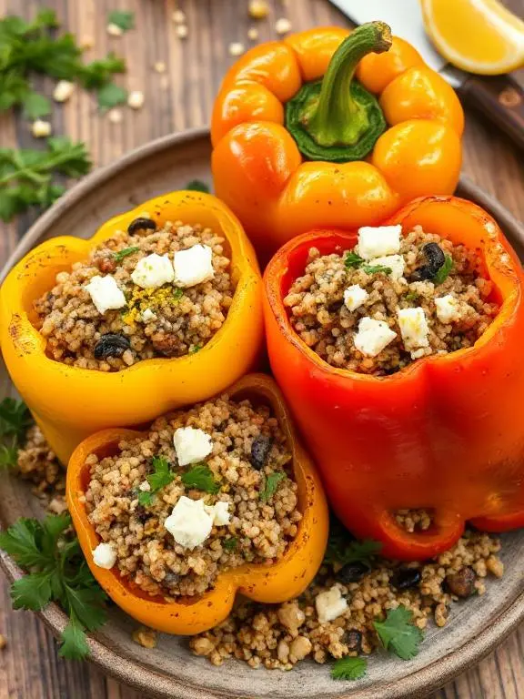 Gefüllte Paprika Vegetarisch