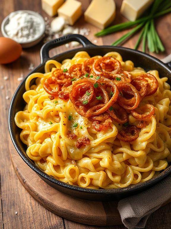 kaesespaetzle-original-rezept-serviert