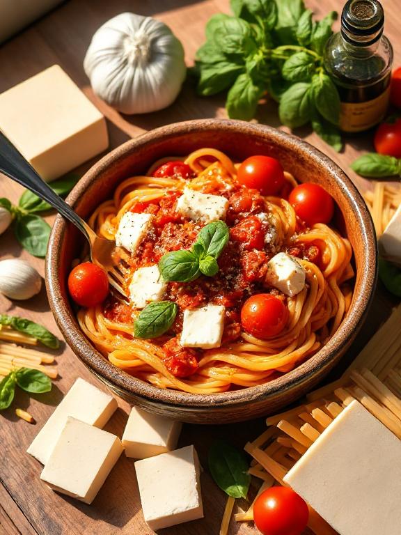 pasta-tomaten-mozzarella-basilikum