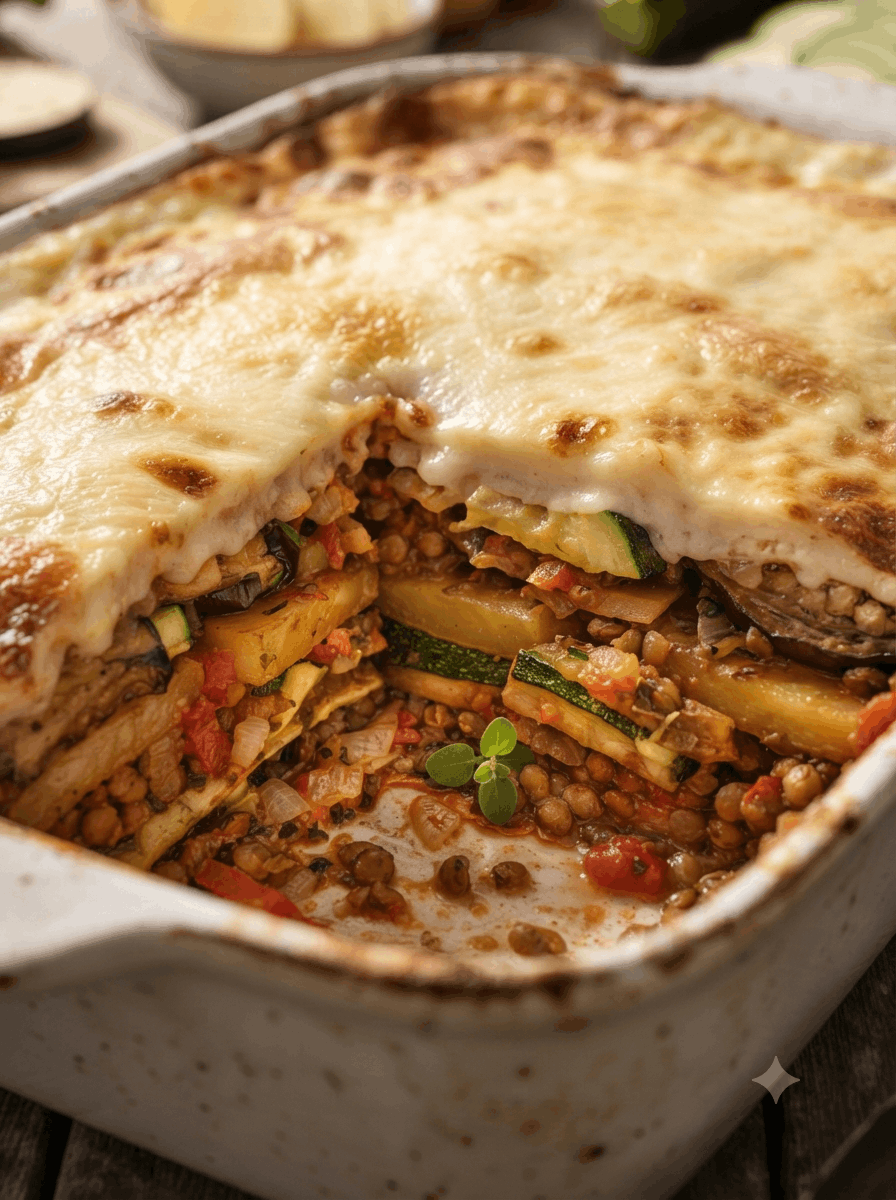 Vegetarisches Moussaka - Schritt 1