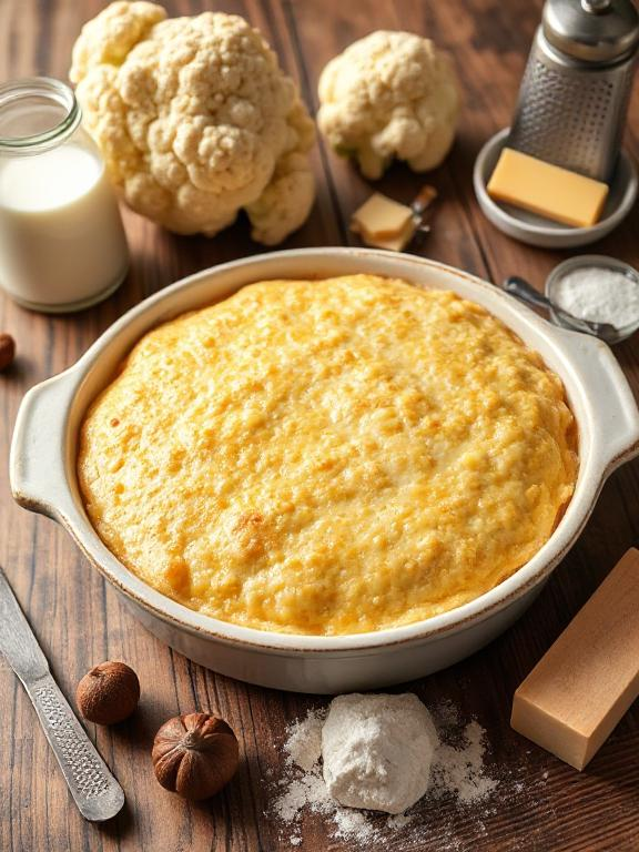 Blumenkohl Käse Auflauf