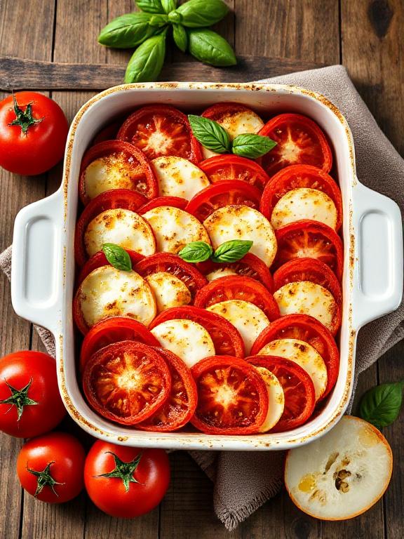 rezept-tomaten-mozzarella-auflauf-vegetarisch