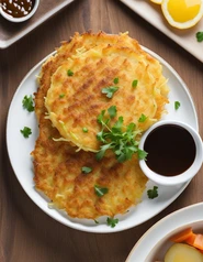teller-mit-kartoffelpuffer-und-apfelmus