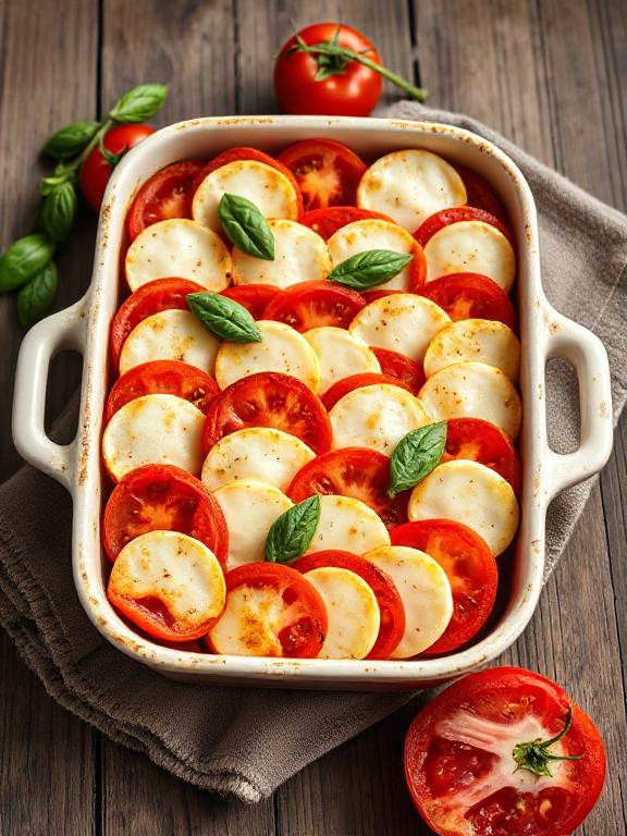 tomaten-mozzarella-auflauf-rezept-einfach