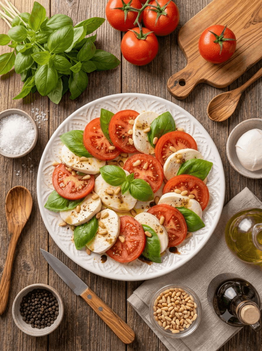 Tomaten-Mozzarella-Salat - Schritt 3