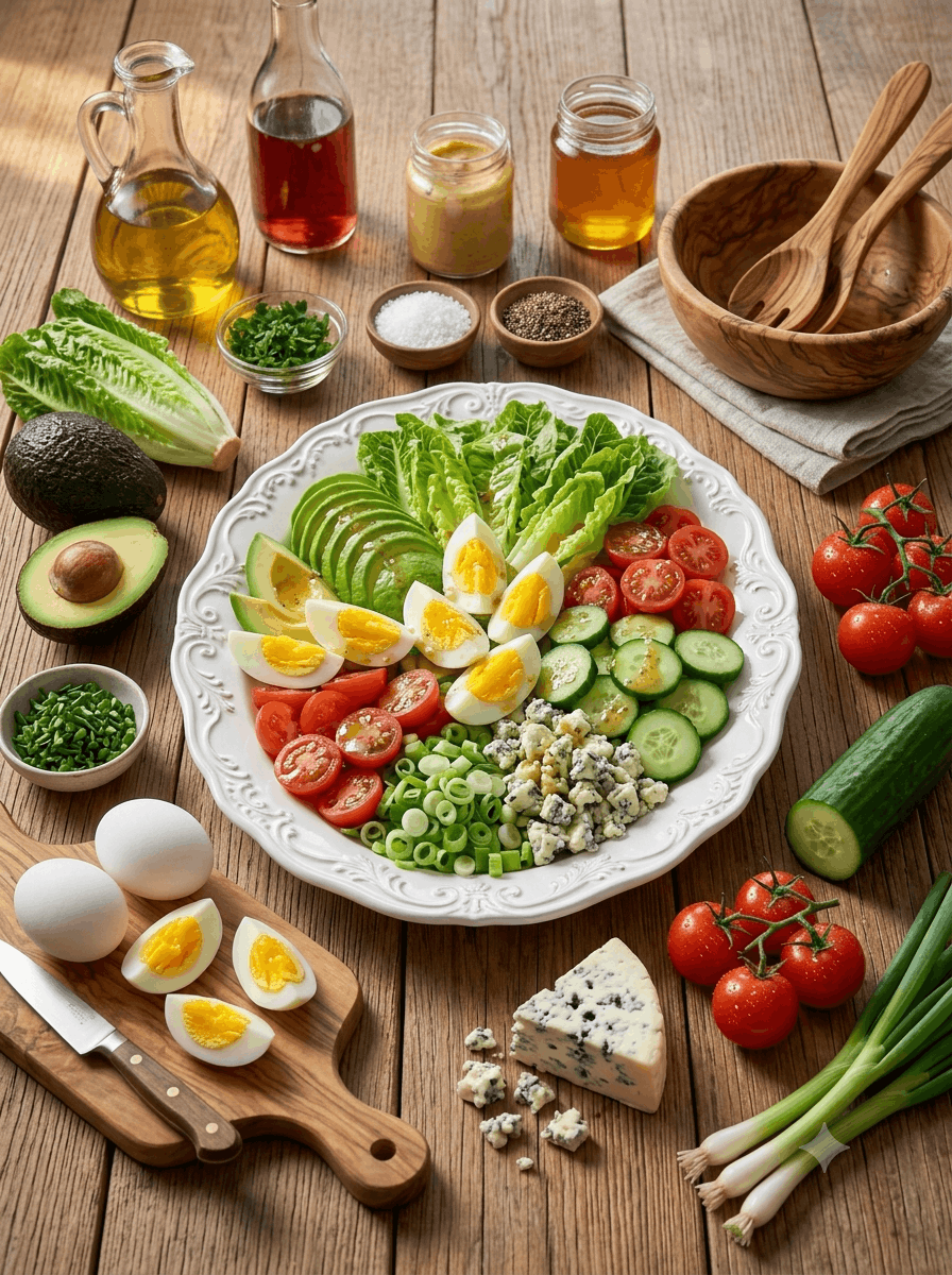 Cobb-Salat (vegetarisch)