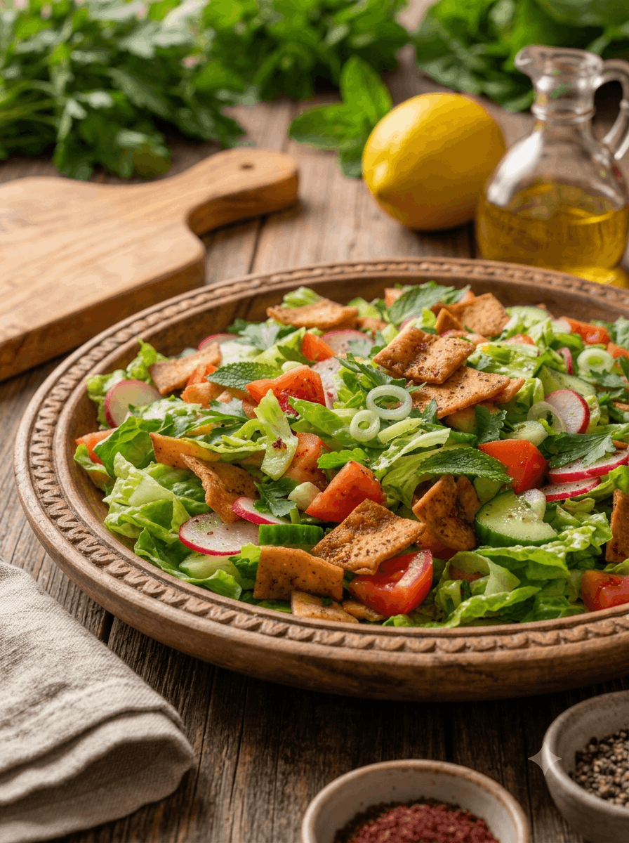 Fattoush - Schritt 4