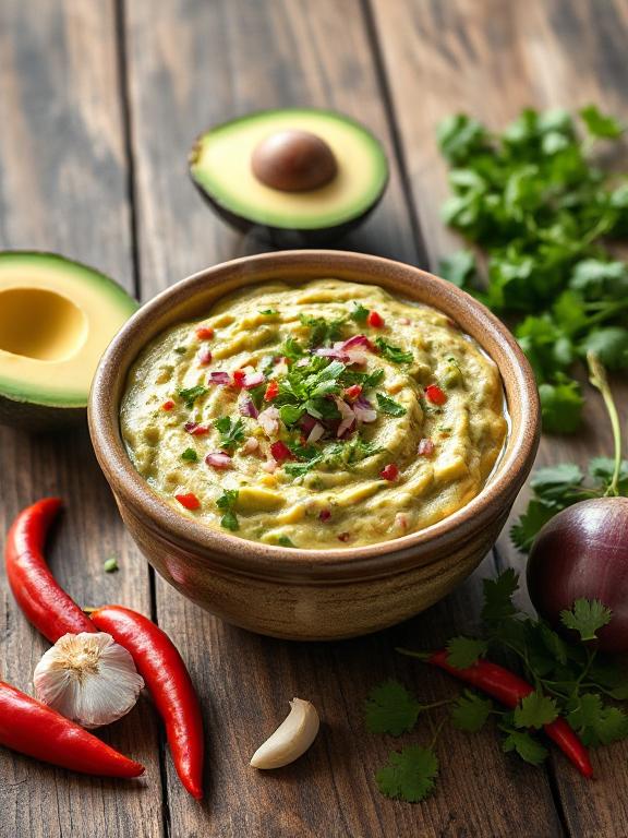 frische-guacamole-textur-limette
