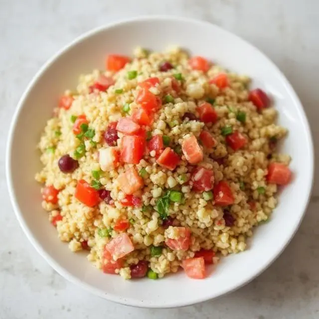 Mediterraner Gemüse-Couscous-Salat