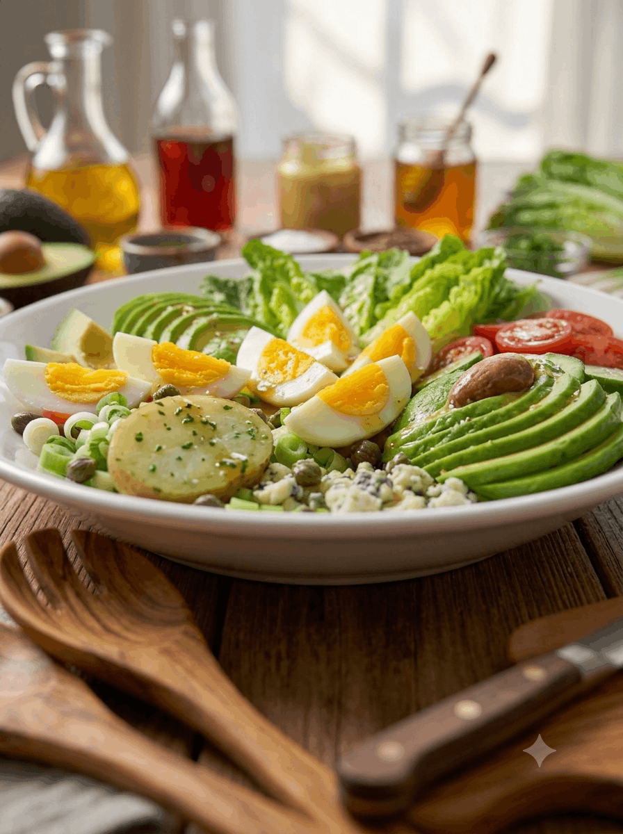 Cobb-Salat (vegetarisch) - Schritt 2