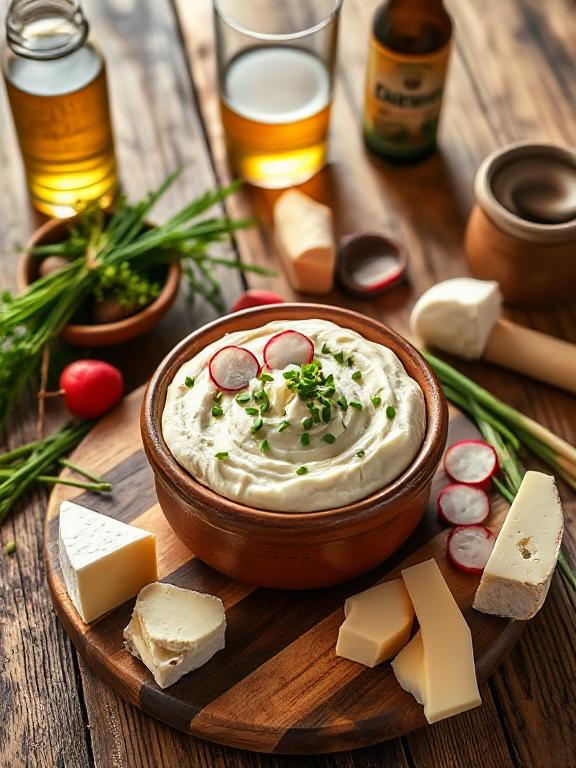 Cremiger Obazda: Bayerische Käsecreme zum Selbermachen
