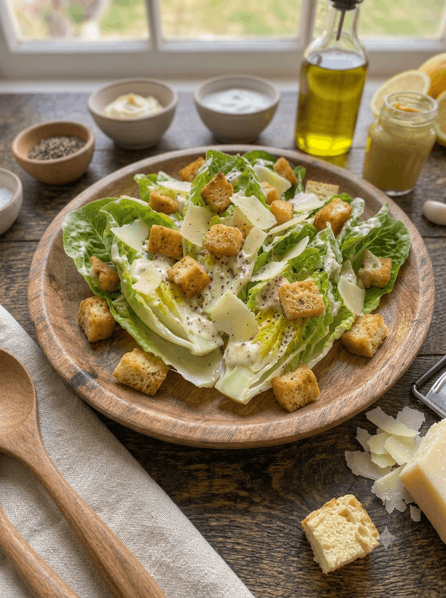 Caesar Salat (vegetarisch) - Schritt 2