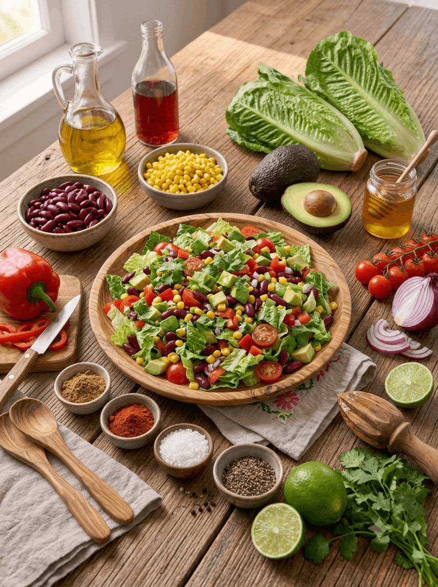 Fiesta-Salat - Schritt 1