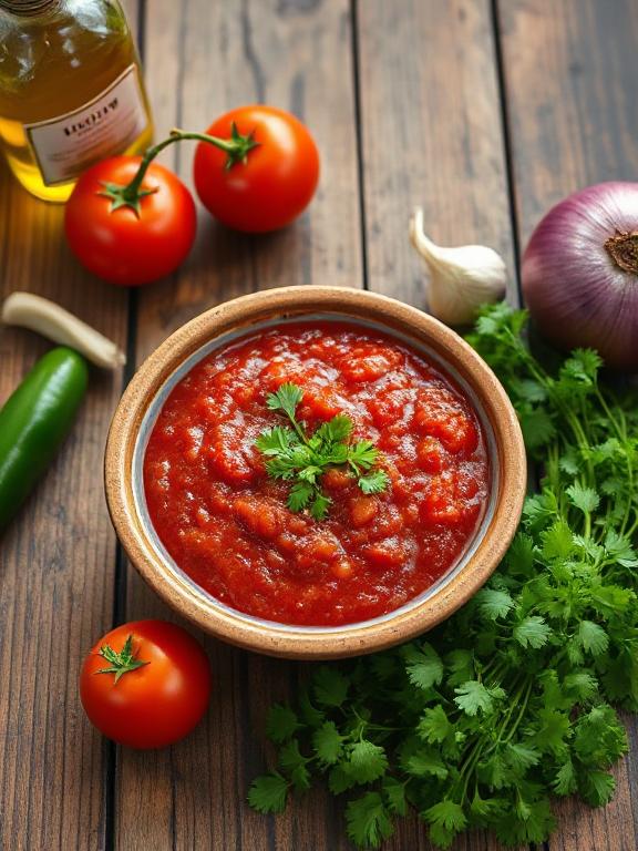 salsa-roja-mit-chips