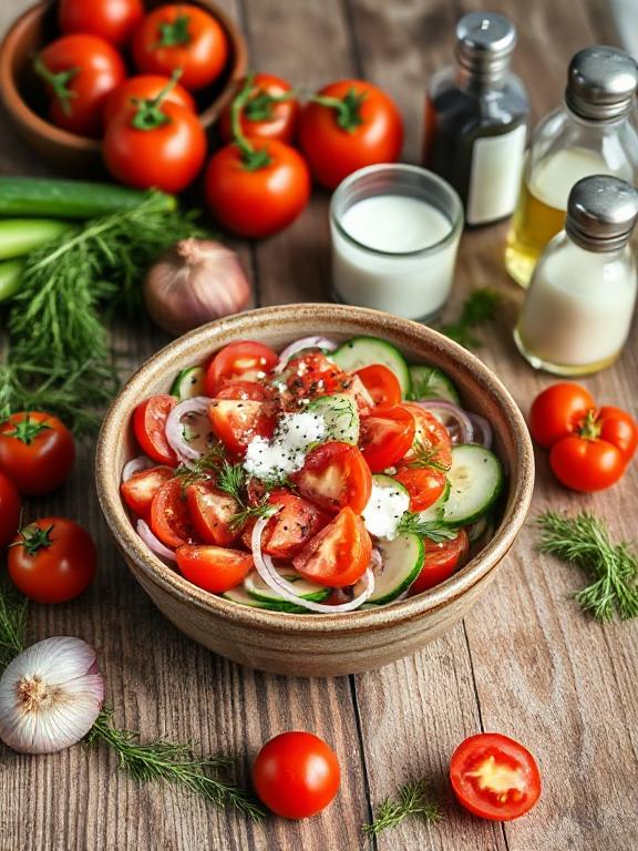 tomaten-gurken-salat-frisch
