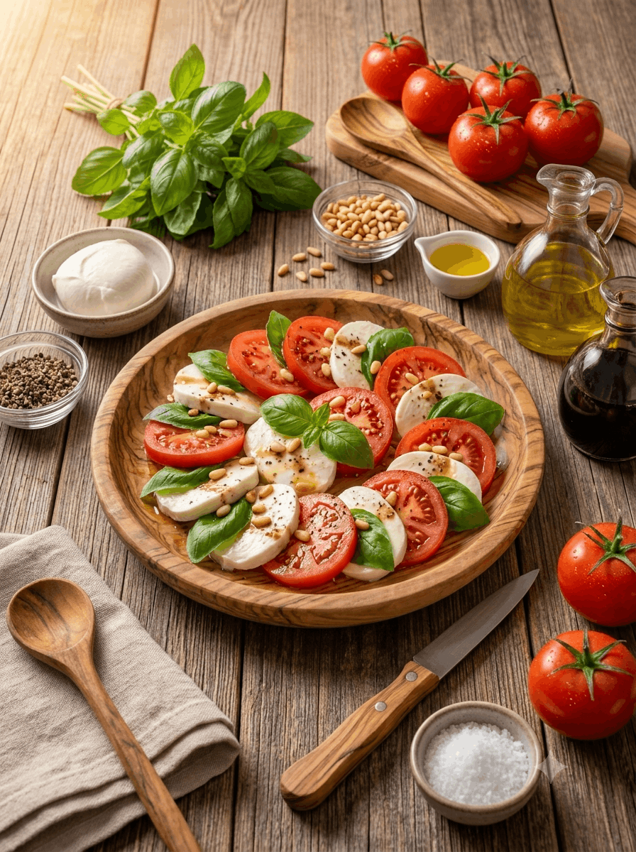 Tomaten-Mozzarella-Salat - Schritt 1