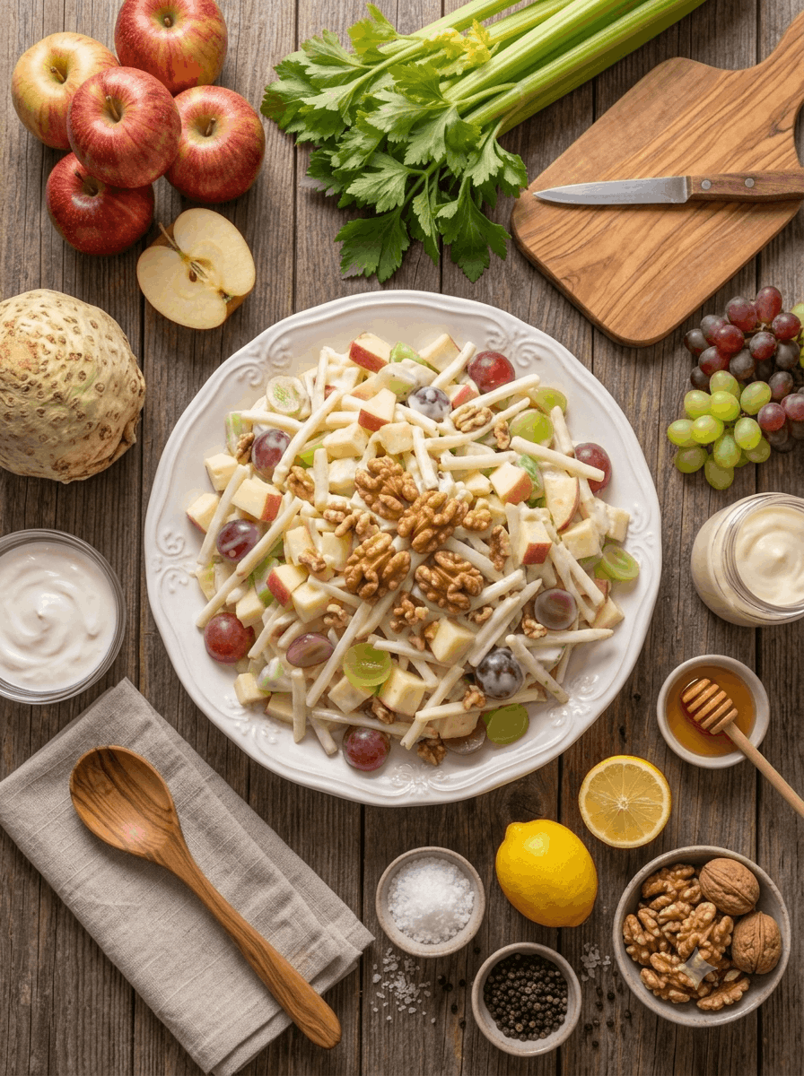 Waldorfsalat - Schritt 4