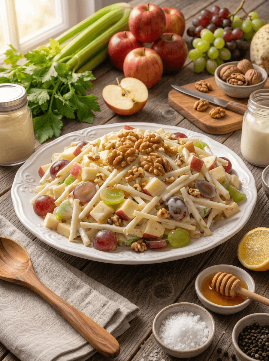 Waldorfsalat - Schritt 3