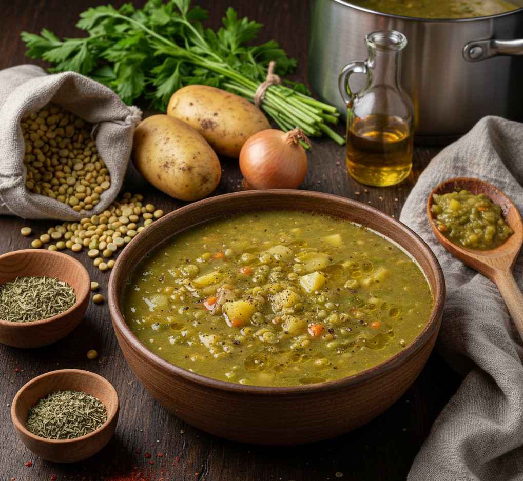 erbsensuppe-mit-brot